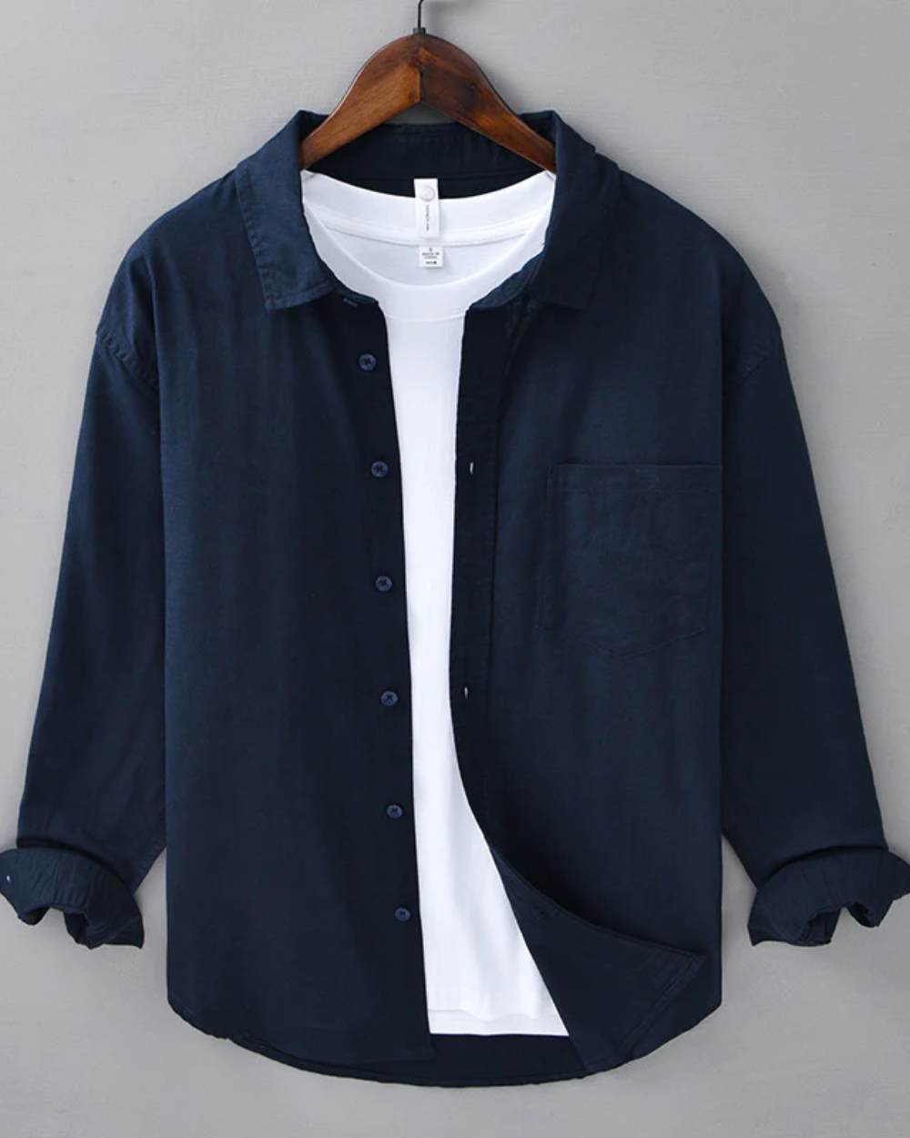 Camisa de lino Doha