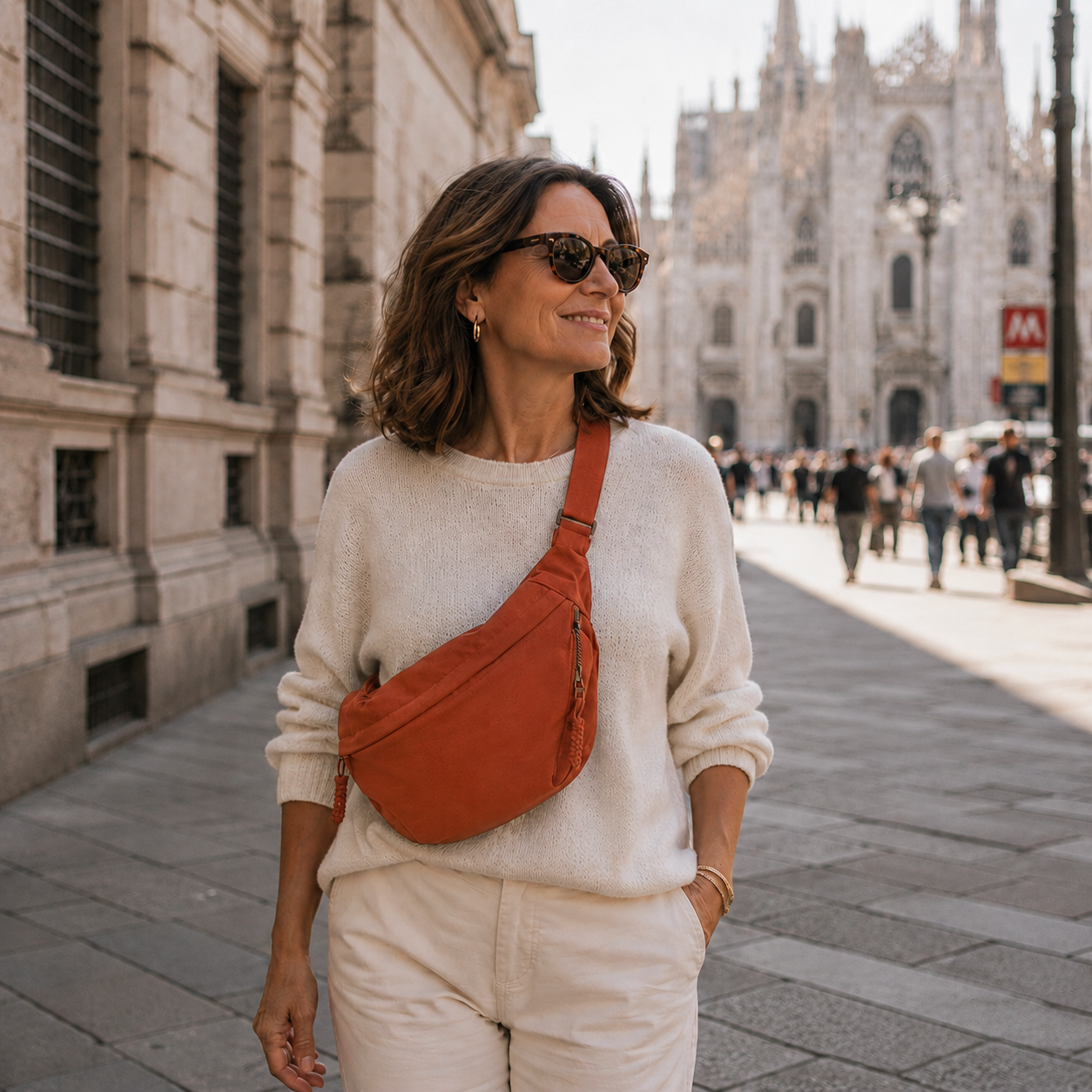 Julia | Bolso de Hombro Naranja