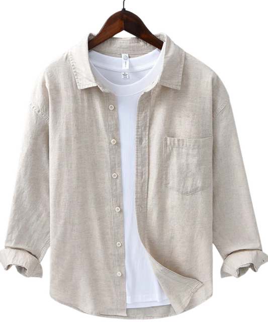 Camisa de lino Doha