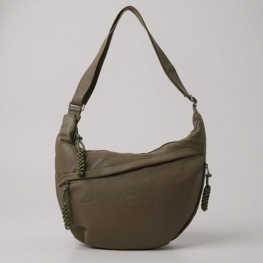 Violeta | Bolso de Hombro Verde Oliva