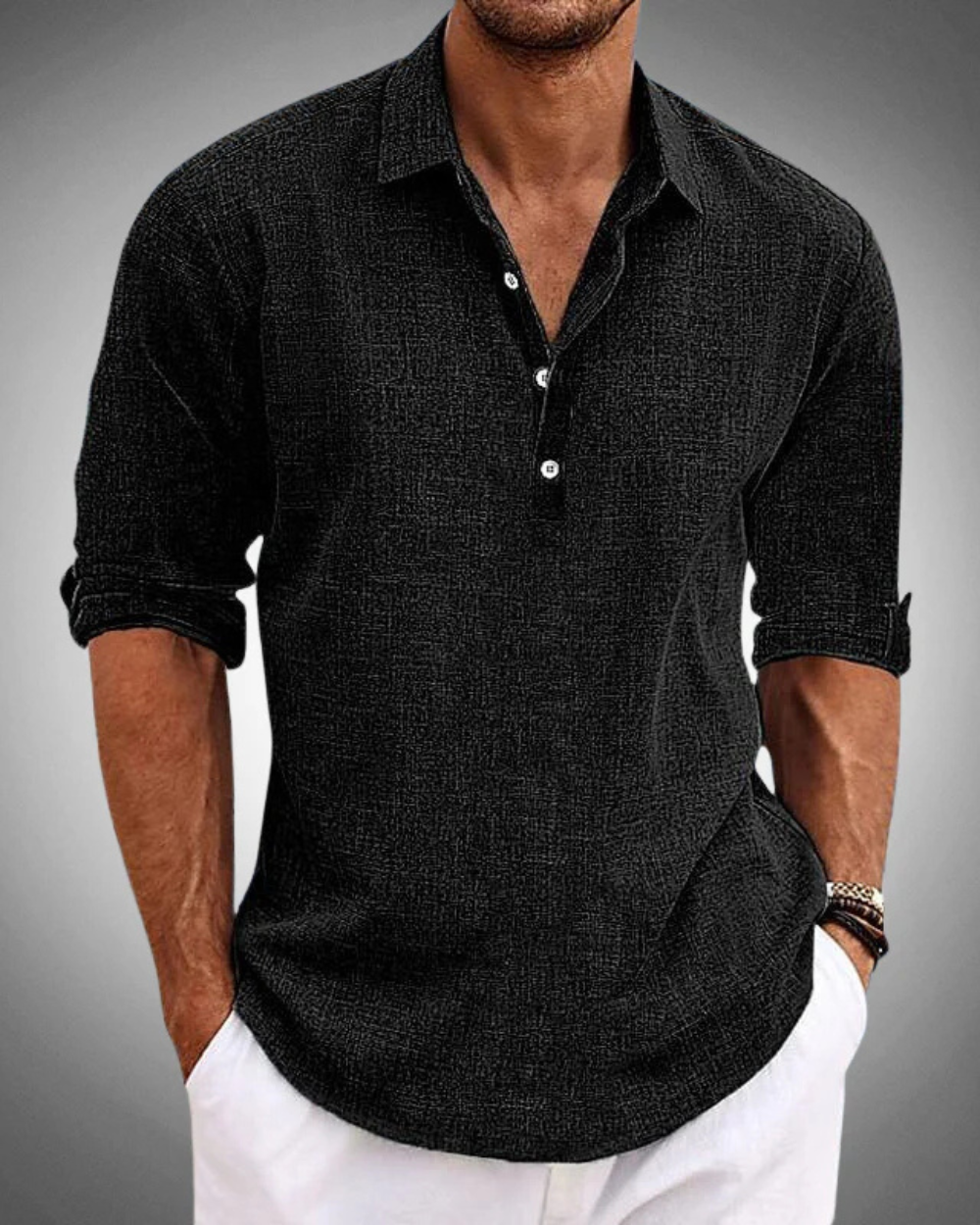 Camisa Sabbio Classic de algodón
