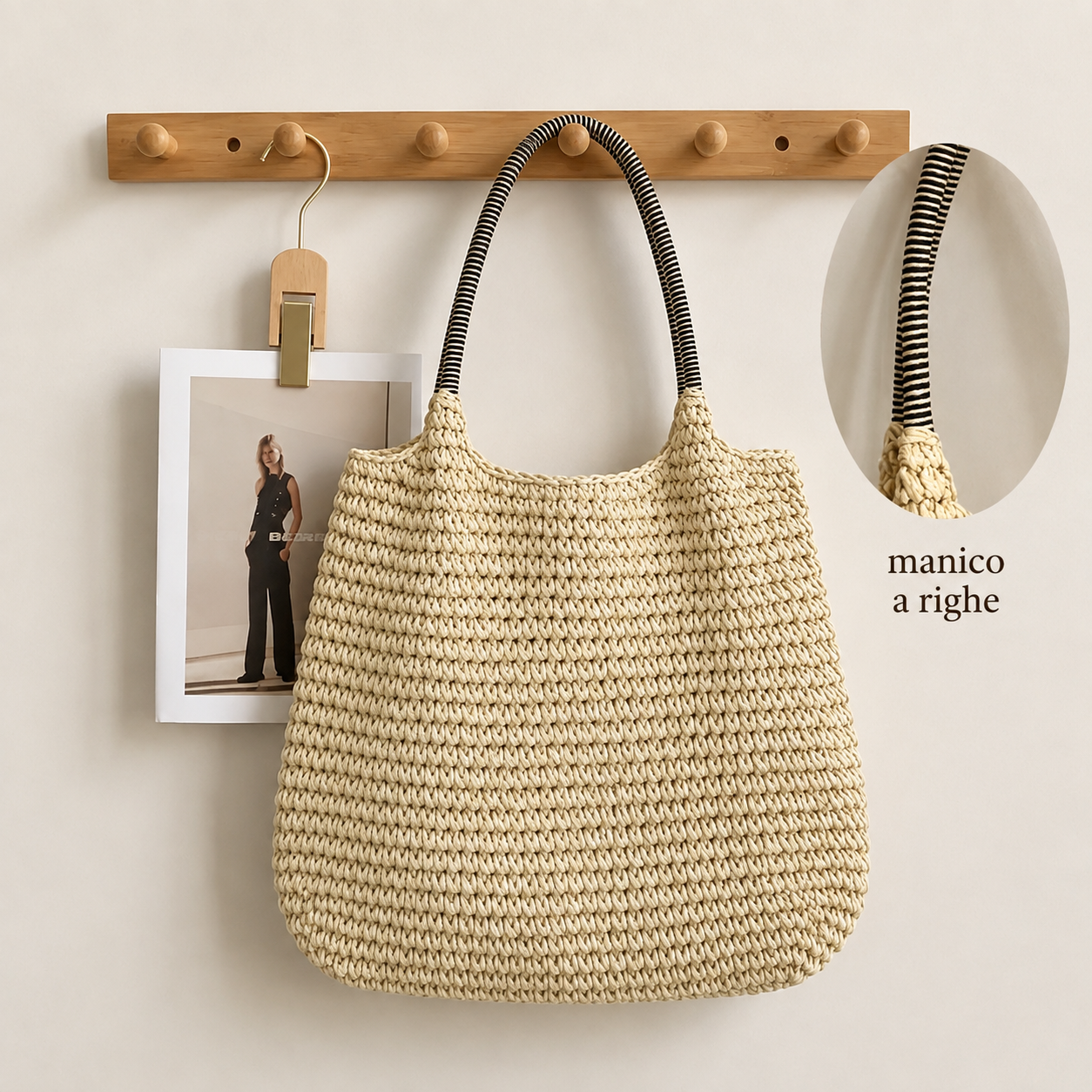 Marina | Bolso de Paja Trenzada