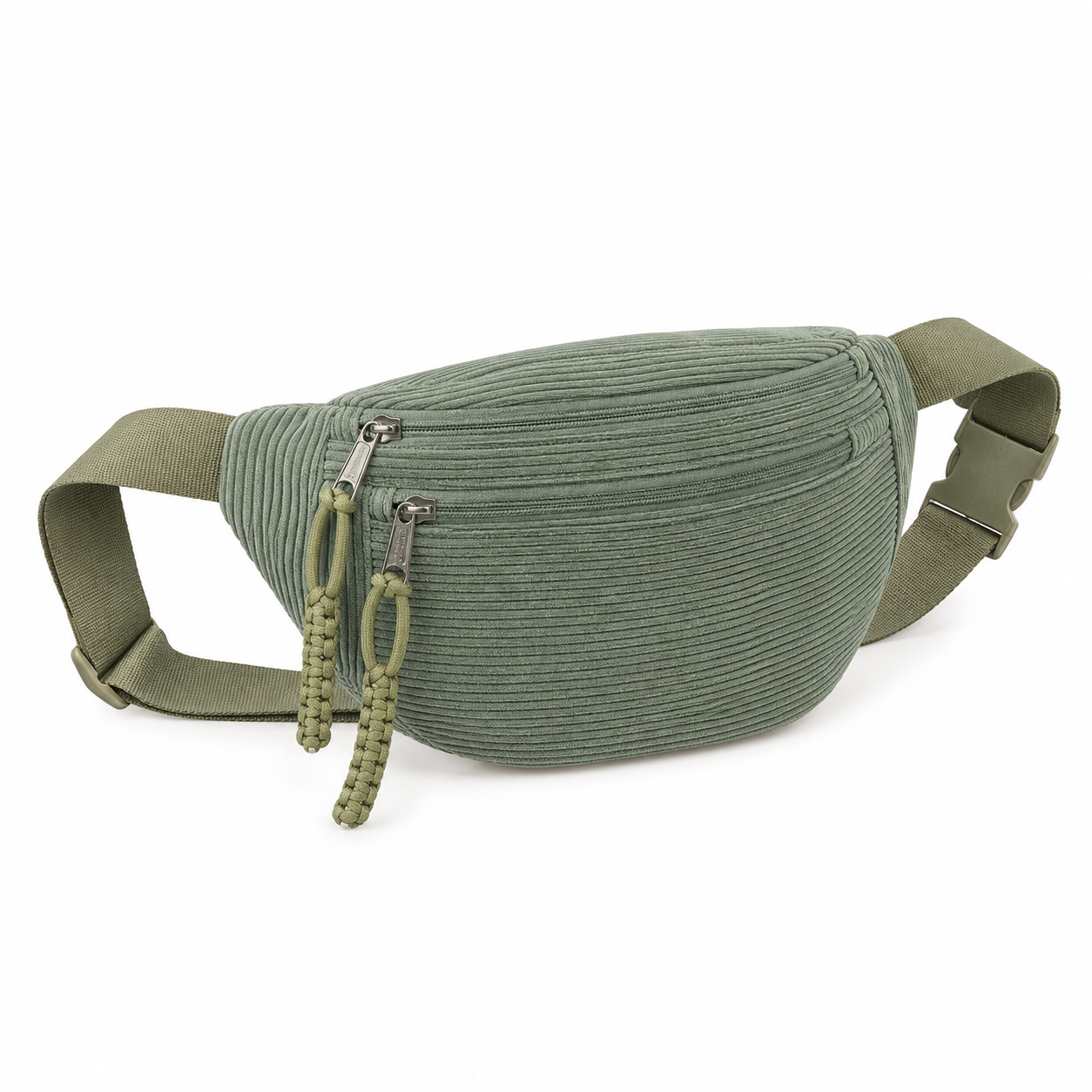 Petra | Bolso de hombro de terciopelo acanalado