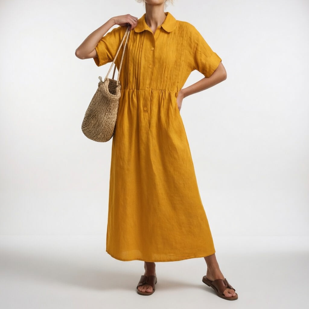 Lysandra | Robe Chemise Longue