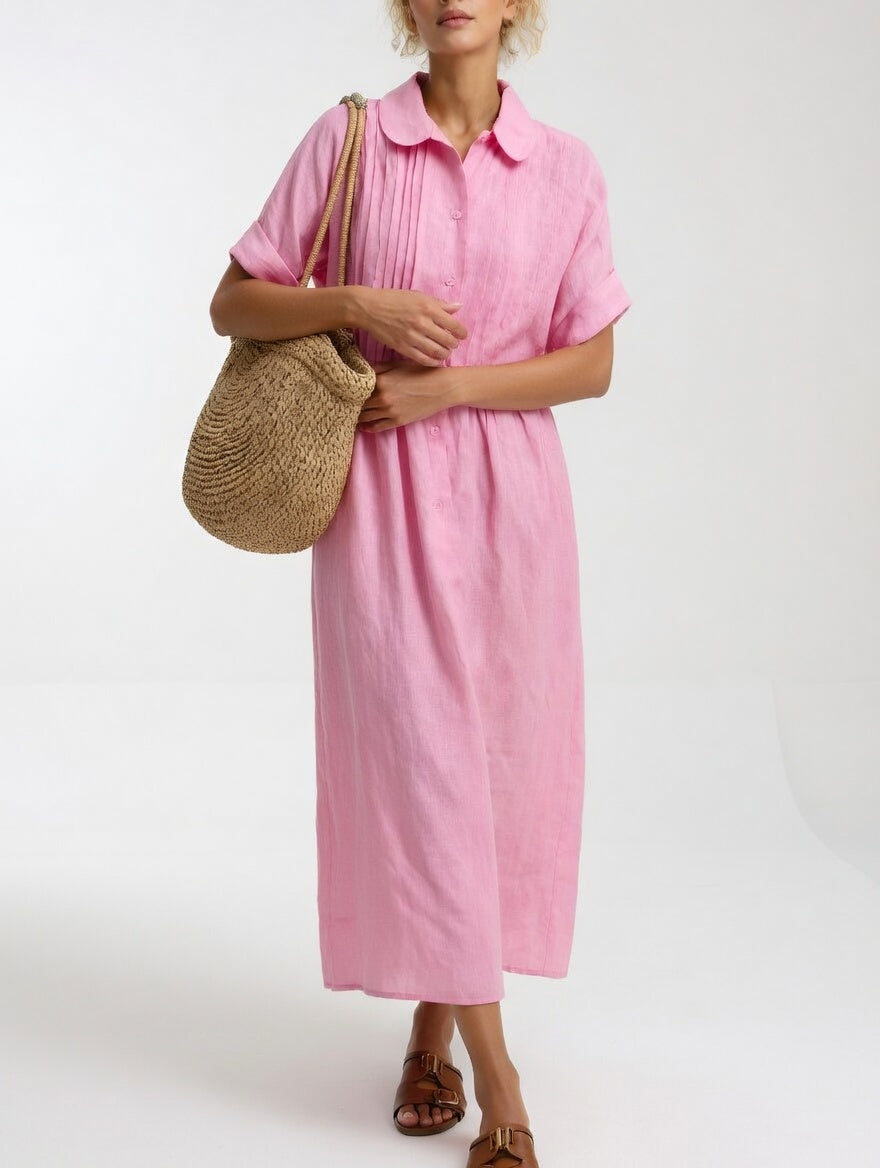 Lysandra | Robe Chemise Longue
