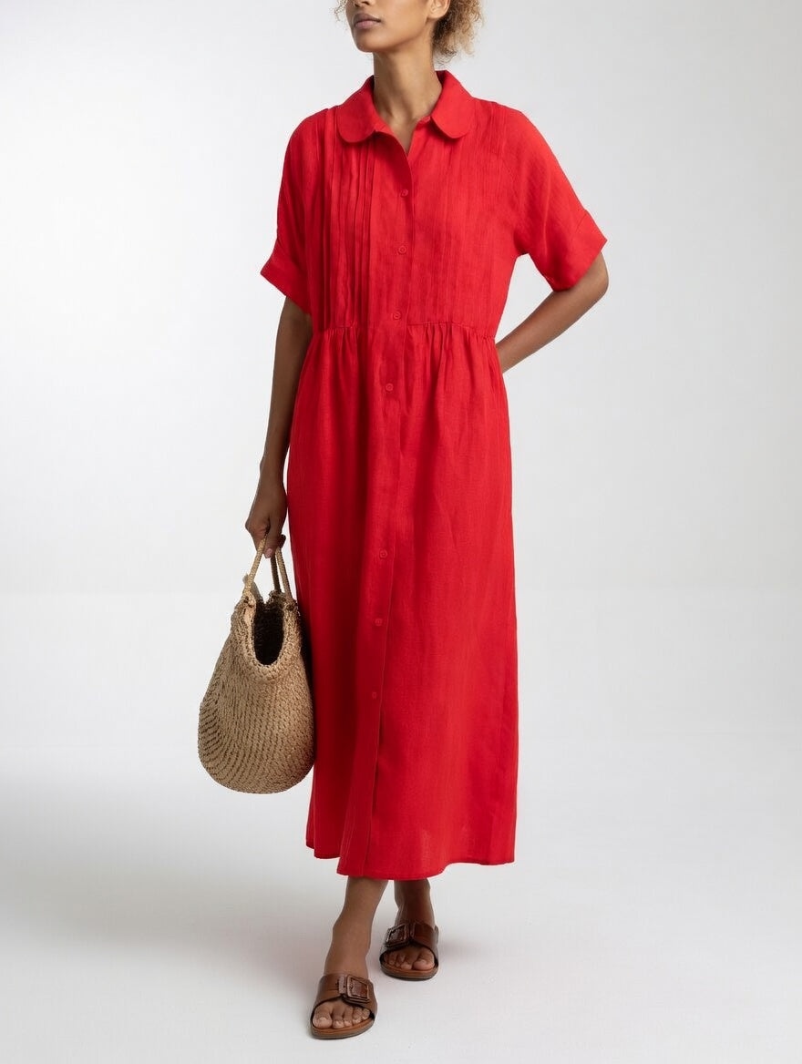 Lysandra | Robe Chemise Longue