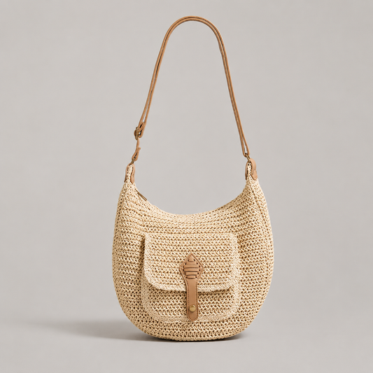 Vera | Bolso Trenzado Beige