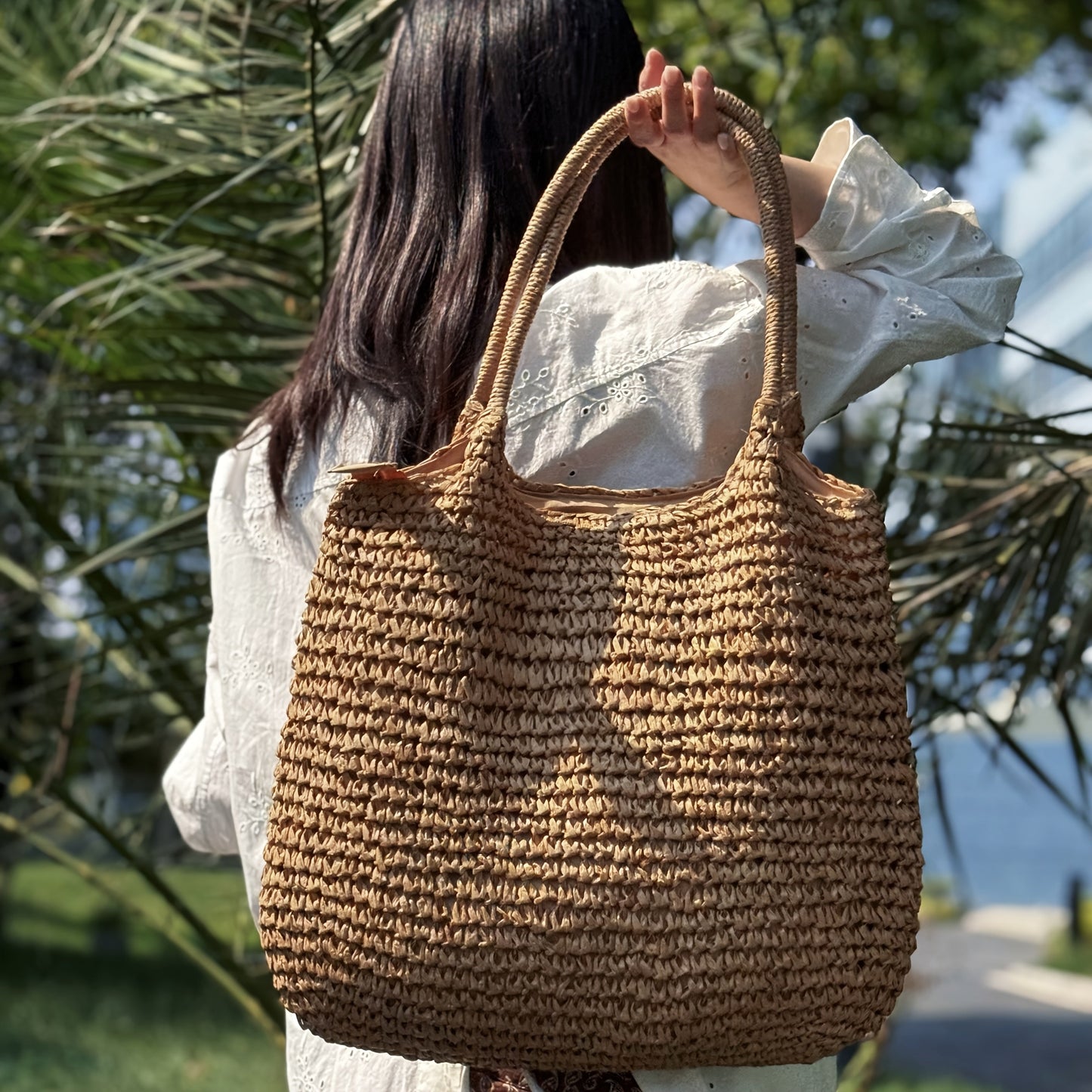 Marina | Bolso de Paja Trenzada