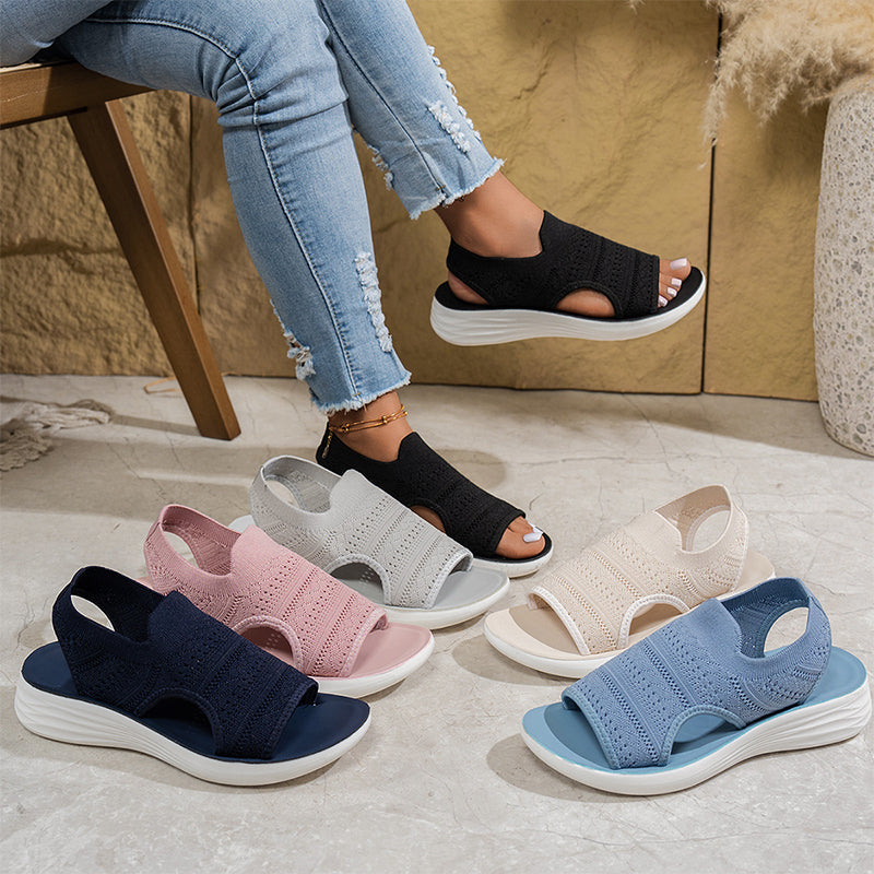 Alma | Sandalias de plataforma cómodas y transpirables