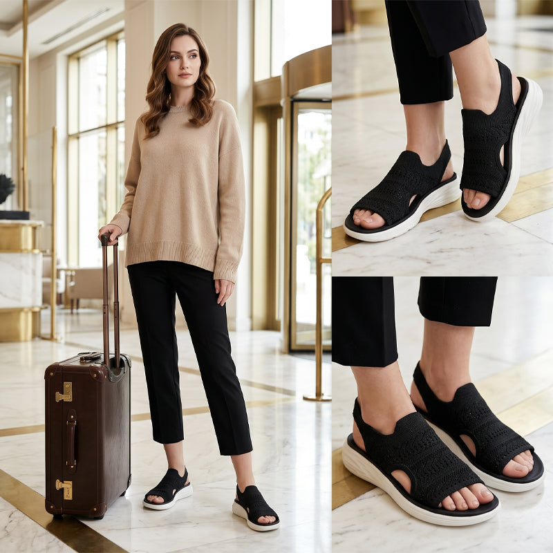 Alma | Sandalias de plataforma cómodas y transpirables