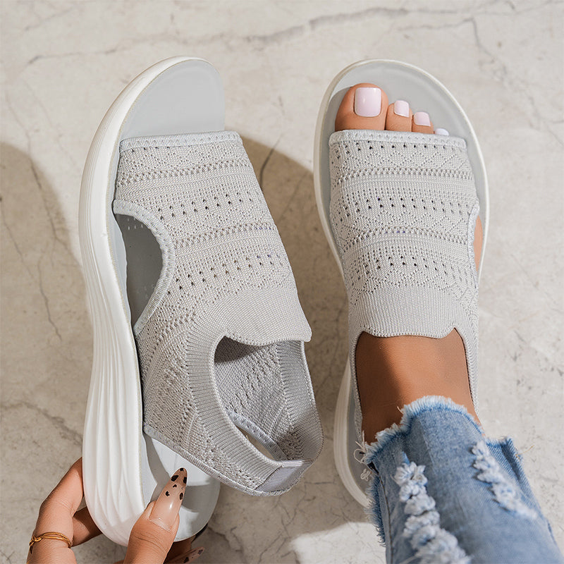 Alma | Sandalias de plataforma cómodas y transpirables