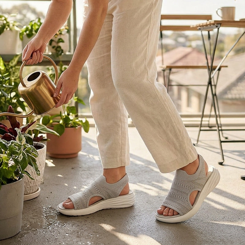 Alma | Sandalias de plataforma cómodas y transpirables